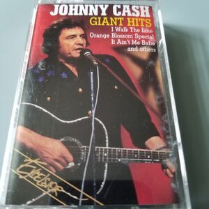 Johnny Cash Greatest Hits cassette tape
